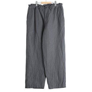 COR 日本直邮PORTER 3904 021 CLASSIC细条纹亚麻棉质休闲裤
