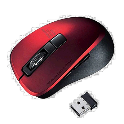 【日本直邮】SANWA SUPPLY电工MA-WBL153R无线蓝牙商务出差办公鼠