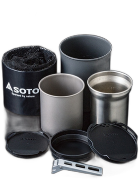日本直邮SOTO 索托 SOD521 热电堆炊具组合 SOD-521 烧烤户外露营