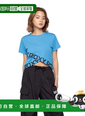 日本直邮ROXY 女士速干短袖T恤 BIG DEAL [24FWRST244548BLU] 蓝