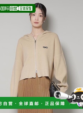 1h可退 日本直邮NANO universe PENNEYS限定TheFOX针织连帽衫拉链