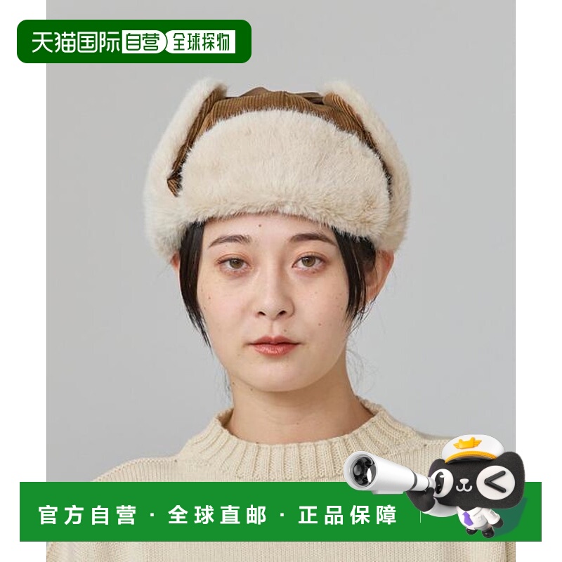 1h可退 日本直邮OVERRIDE 灯芯绒 KP 鹿皮帽 SGP