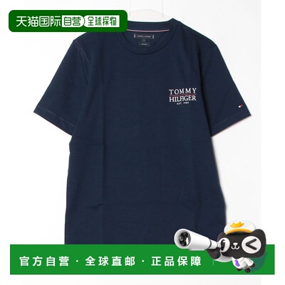 1h可退 日本直邮TOMMY HILFIGER 汤米 希尔费格 男士 经典美式印T