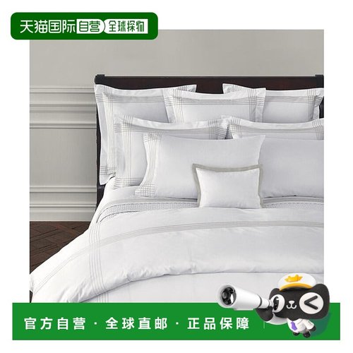 日本直邮Ralph Lauren 有机棉缎手帕杜贝床罩 单人尺寸 [70413223