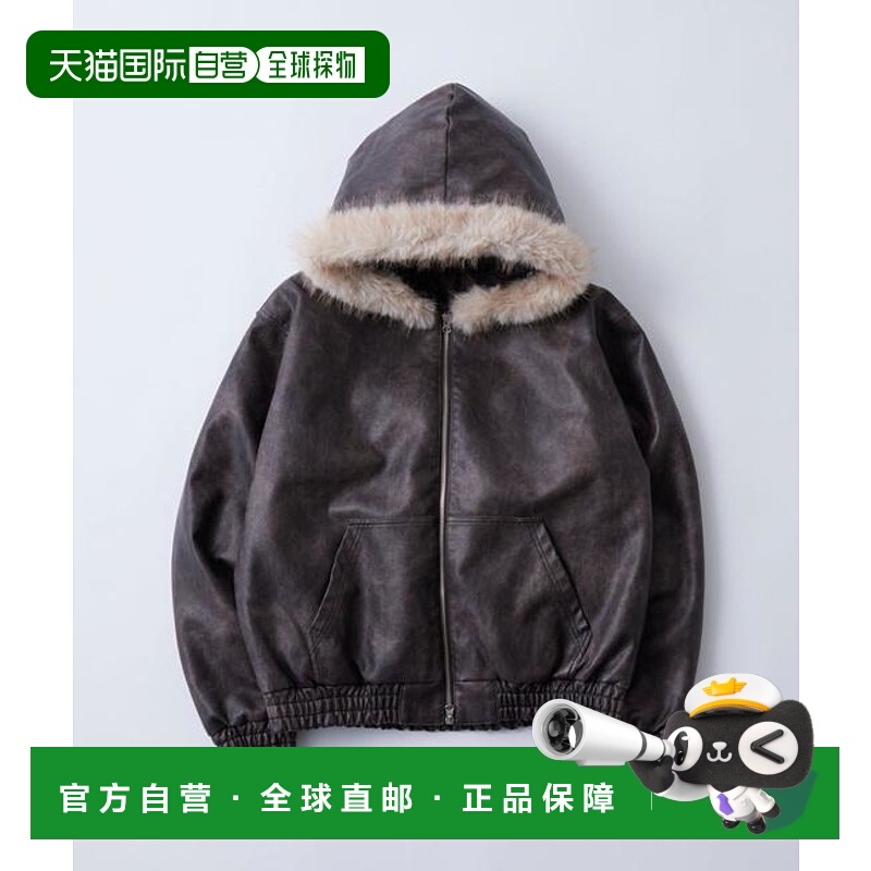 1h可退 日本直邮官方授权 WHO’S WHO gallery 复古风格皮革毛绒