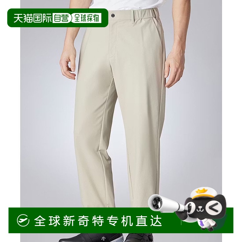 日潮跑腿DESCENTE迪桑特 运动慢跑长裤 BG00 M DG5SLP03M