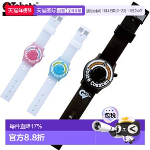 日本直邮Tabata 高尔夫 计分器 男士女士中性款 手表计分器 3 腕