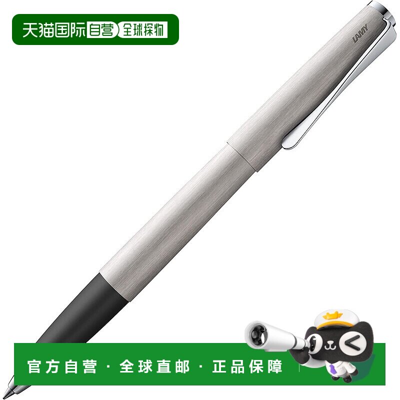 【日本直邮】LAMY studio 金属滚珠笔 拉丝银 M芯 含替芯钢笔图片