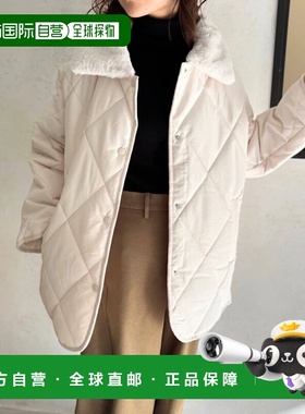 1h可退 日本直邮LOCUST 女装 轻奢绗缝 加绒翻领外套 宽松显瘦 21