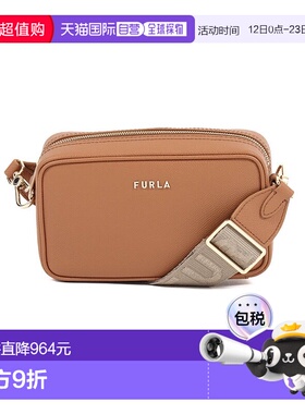 日本直邮FURLA 女士迷你肩背包 旅行钱包 皮革包[FU3536AW011540]