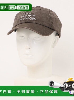 1h可退 日本直邮Right-on 女士 Pigment Logo 刺绣棒球帽 HR25304