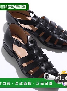 日本直邮Paraboot Gurkha 凉鞋 190212 FERRET 男士皮革凉鞋水泥