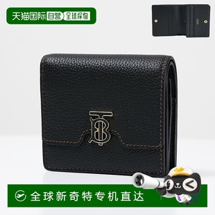 双折徽标钱包 日本直邮BURBERRY 双折钱包折叠钱包零钱包迷你钱包