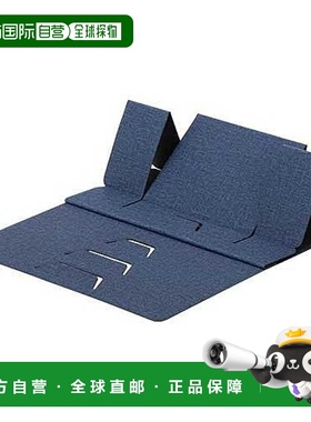 【日本直邮】Nakabayashi仲林ori-pact笔记本电脑立架 深蓝 NOP-S