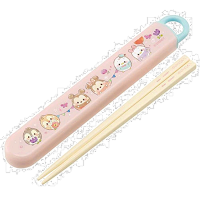 【日本直邮】斯凯达 儿童筷子 带盒子 16.5cm米老鼠图案 ABS2AMAG