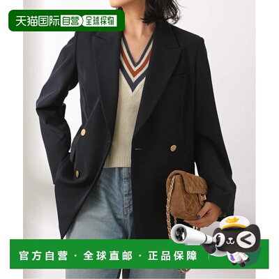 1h可退 日本直邮journal standard L'essage 女士 宽松金扣双排扣