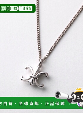 日本直邮CELINE 项链 461IX6SIL.36SI 男士 Triomphe de Lys 纯银