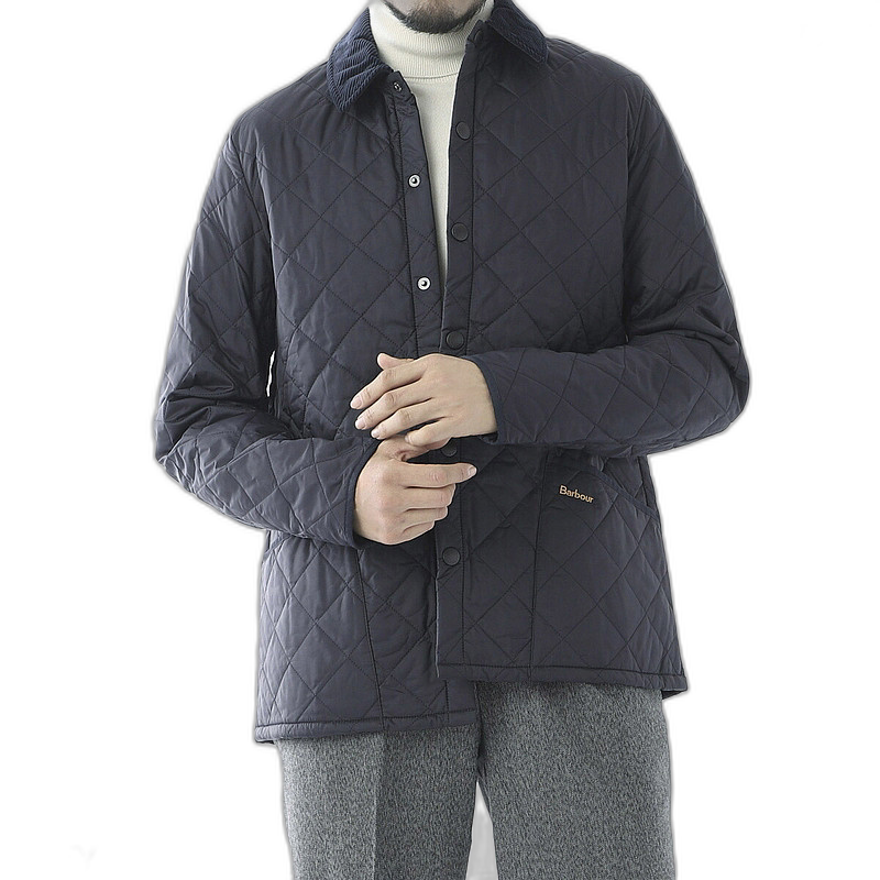 日本直邮Barbour 男士 Heritage Liddesdale 绗缝夹克 (mqu0240ny