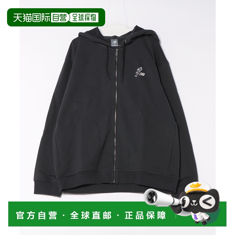 1h可退 日本直邮NEW BALANCE 男士 重磅法式卫衣 拉链连帽衫 MT51