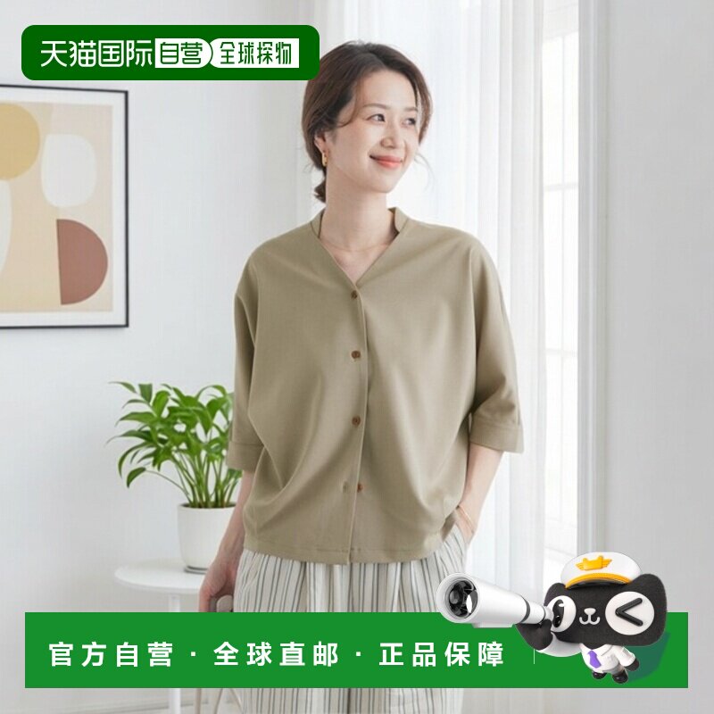 日本直邮URBAN RESEARCH DOORS 女装 UR TECH凉感 dolman半袖衬衫
