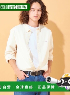 日本直邮TOMMY HILFIGER 弹力牛津衬衫 [TO3203EM10424]毛衣内搭