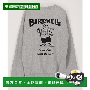 定番日常款 1h可退 棉宽松半拉链斯韦特 男装 日本直邮Birdwell