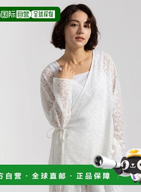 付款1h内可退 日本直邮Atelier ChouChou女装蕾丝拼接裹身衬衫 27