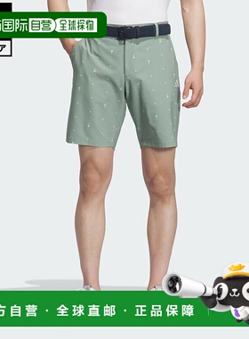 日本直邮 adidas 高尔夫PG男士短裤 高性能[JF6325] 绿色