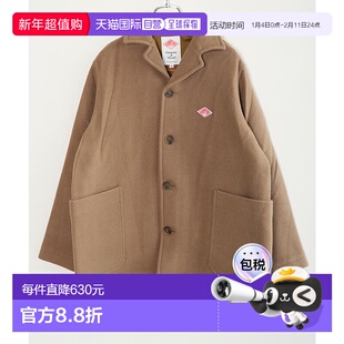 日本直邮DANTON 男士毛呢夹克外套简约夹克/大衣 [DT-A0709MEW]