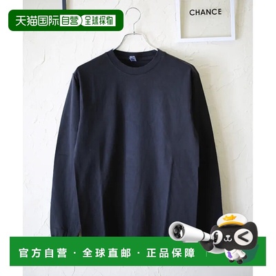 1h可退 日本直邮LOS ANGELES APPAREL 圆领长袖T恤