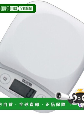 【日本直邮】Tanita 烹饪秤 3kg KD-312（白色数字）