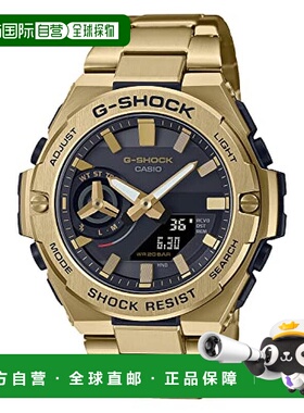 【日本直邮】G Shock卡西欧  手表蓝牙 太阳能GST-B500GD-9AJF金