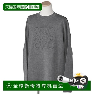 圓領長袖 毛衣 日本直郵LOEWE 羊毛 型 Anagram 針織常規(guī)版