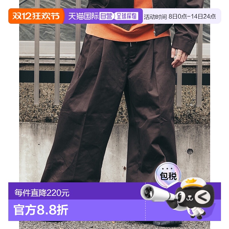 1h可退 日本直邮RED KAP 男士2褶宽松阔腿工装裤 1043311600063新 - 封面