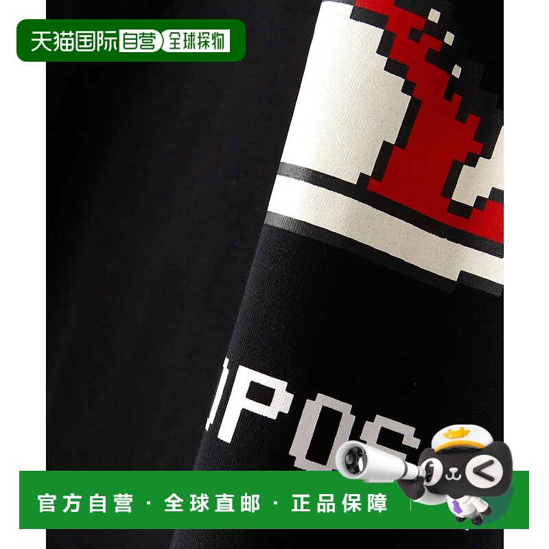 1h可退 日本直邮BEAVER 男女同款复古电视游戏图案T恤 7814134256