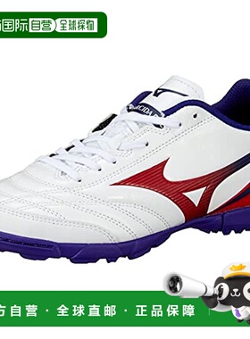 【日本直邮】美津浓MONARCIDA NEO五人制足球鞋白色/红色22.0cm 3