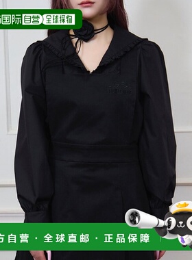 1h可退 日本直邮FickleBebe 女士小立领荷叶边衬衫 DR91X09FB