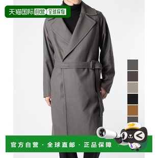 大衣 E725 男士 外套 布林迪西商 日本直邮HEVO 系带大衣 BRINDISI