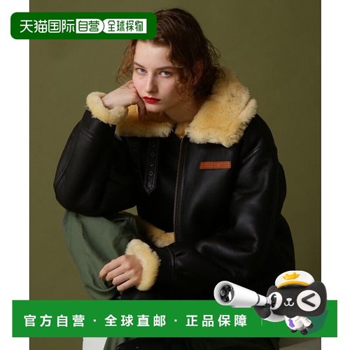 日本直邮AVIREX 女士B-3 PLAIN飞行夹克 [95104987]