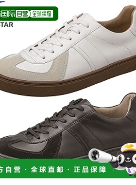 日本直邮Moonstar Gently Gently 鞋运动鞋真皮宽幅设计 4E 男士