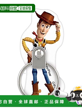 【日本直邮】Gourmandise 手机支架 圆环 玩具总动员 白色 DN-863