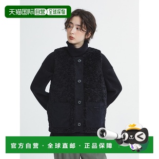 1h可退 日本直邮Barbour 女装 仿毛绒内胆背心 半拉链温感设计 25