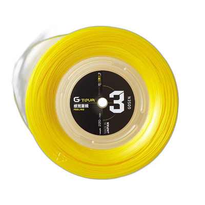 日本直邮GOSEN 网球拍线 G-TOUR 3 17 实心 220m 卷网球拍线 TSGT