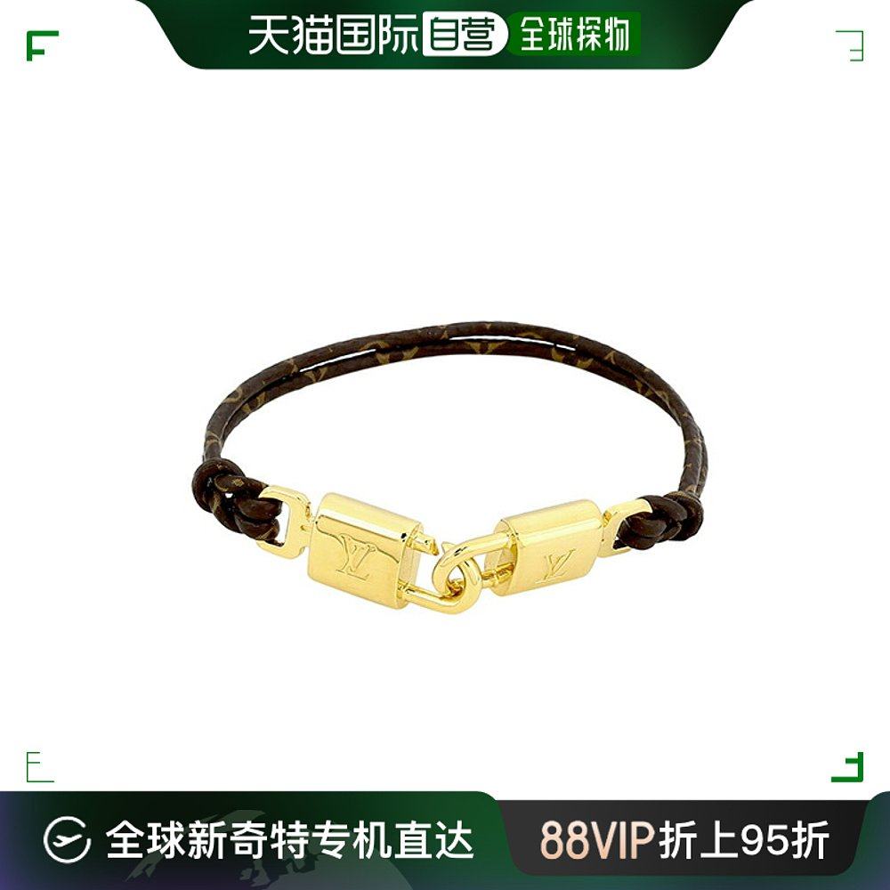自营|路易威登 monogram m8058f 女士棕色 棕色 金 金色手链手绳