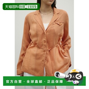 日本直邮STYLEMIXER 女装 修身立领衬衫 透感再生纤维材质 500JSO