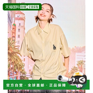 THE FIELD 女士MLB队徽刺绣短袖 6752 1h可退 T恤 日本直邮BACK