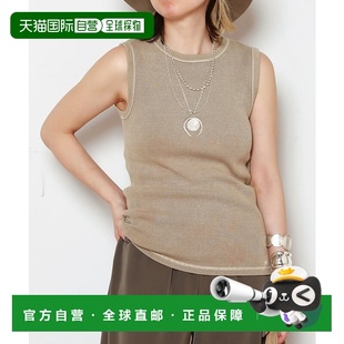 1h可退 日本直邮EVERYDAY I LIKE. 女装 夏季全棉无袖上衣 地中海