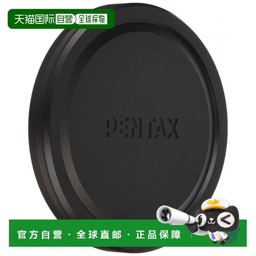 【日本直邮】Ricoh理光相机镜头盖黑色经典login印花时尚O-LW65A