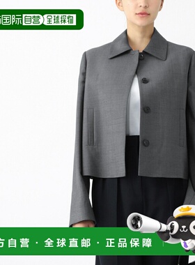 日本直邮LOEWE 纽扣短款夹克 灰色 女士s540y03x98 3047