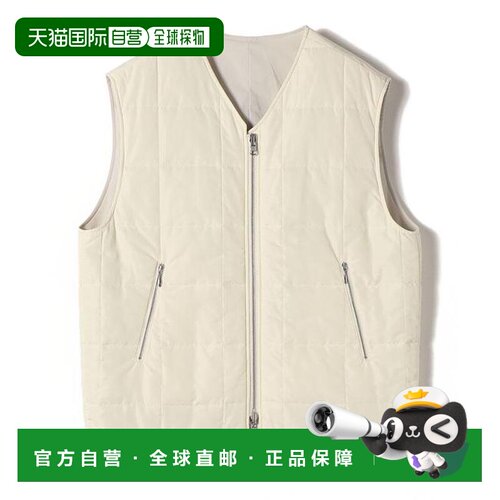 SHIPS Primary Navy Label： 可手洗 方形绗缝双面穿马甲